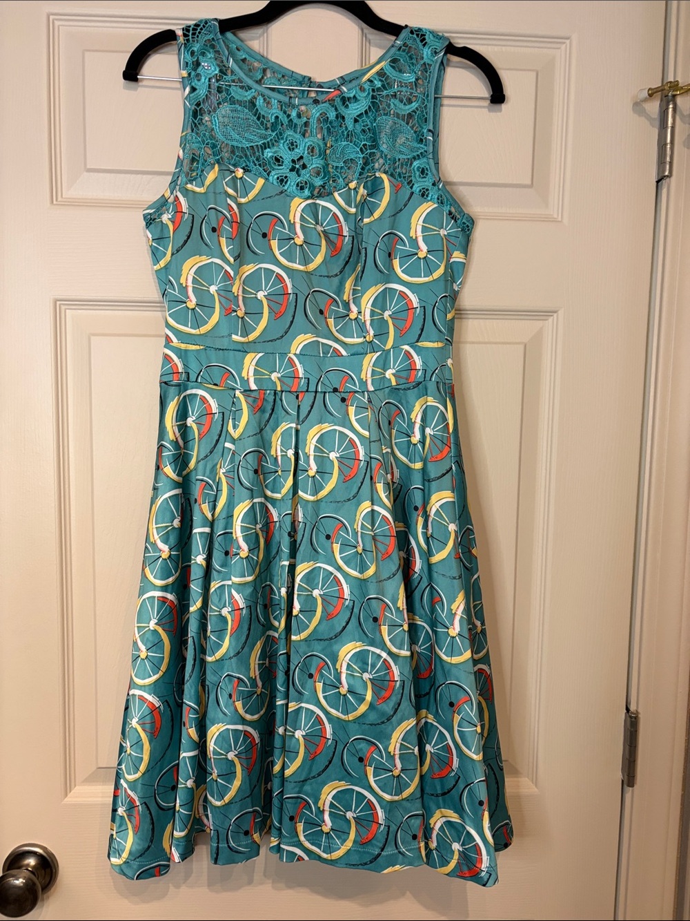 Sleeveless Fit-and-Flare Dress